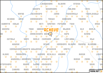 map of Acheve