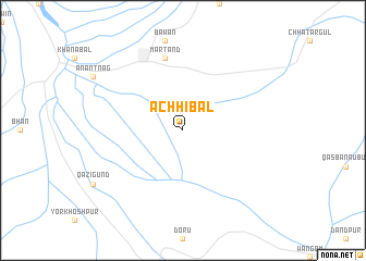 map of Achhībal