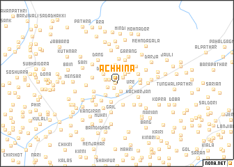 map of Achhina