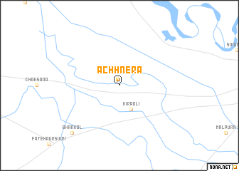 map of Achhnera