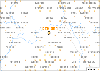 map of Achiano