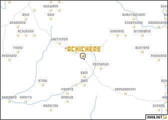 map of Achichere