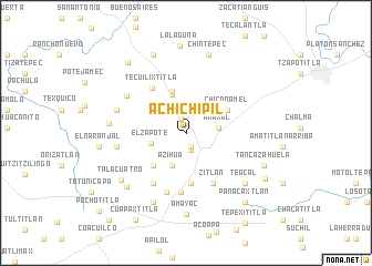 map of Achichipil