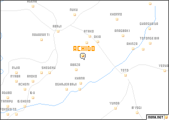 map of Achido