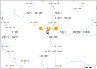 map of Achiekrom