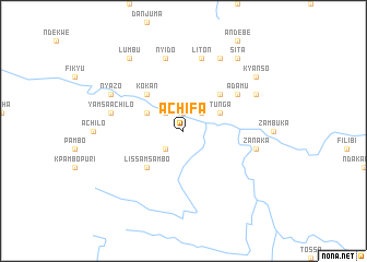 map of Achifa
