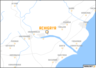 map of Achigaya