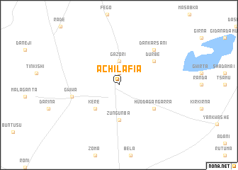 map of Achilafia