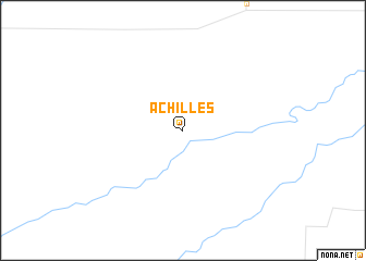 map of Achilles