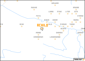 map of Achilo