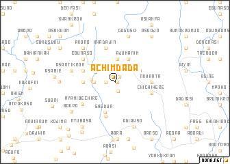 map of Achim Dada