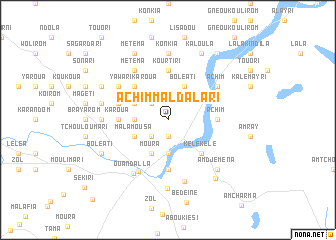 map of Achim Maldalari