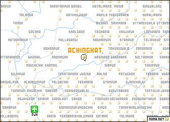 map of Āchinghat