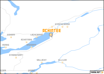 map of Achintee