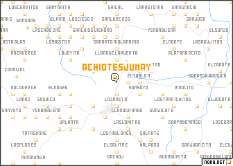 map of Achiotes Jumay