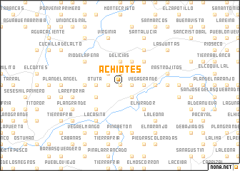 map of Achiotes