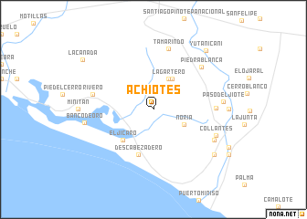 map of Achiotes