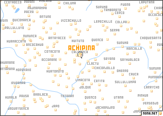 map of Achipina
