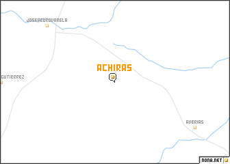 map of Achiras