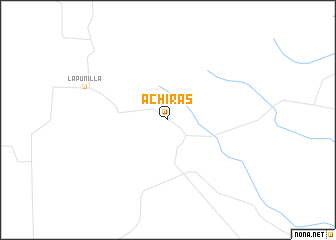 map of Achiras