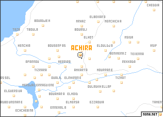 map of Achira