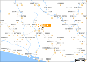 map of Achirichi