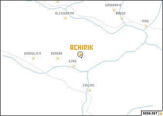 map of Achirik