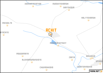 map of Achit