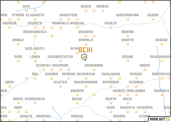 map of Achi