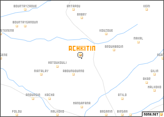 map of Achkitin