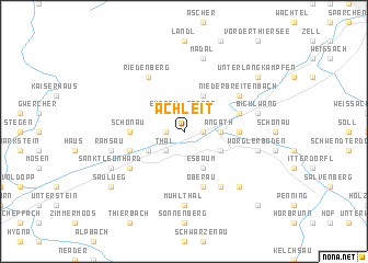 map of Achleit