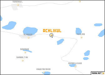 map of Achlikul\