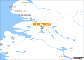 map of Achlyness