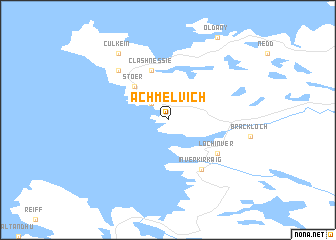 map of Achmelvich