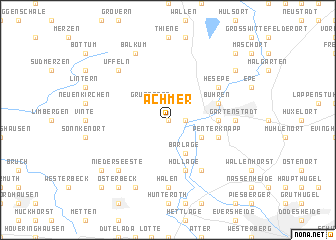 map of Achmer