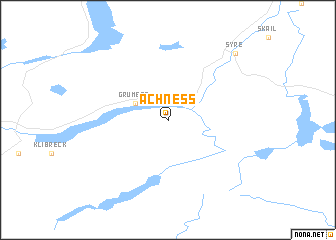 map of Achness