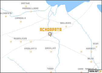 map of Achoapata