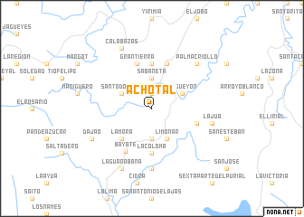 map of Achotal