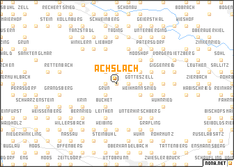 map of Achslach