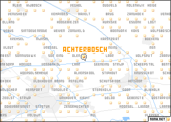 map of Achterbosch