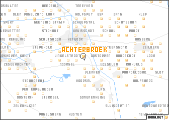 map of Achterbroek