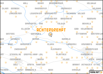 map of Achterdrempt