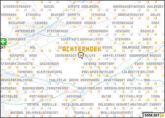 map of Achterhoek