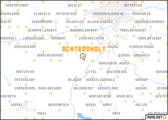 map of Achternholt