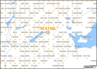 map of Achthal