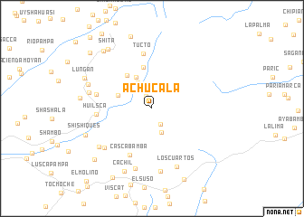 map of Achucala