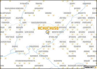 map of Achuchuso
