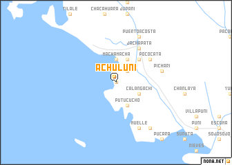 map of Achuluni