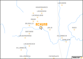 map of Achuma