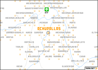 map of Achupallas